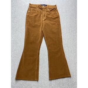 Veronica Beard Carson Corduroy kick flare Cropped pants size 28